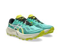 Asics Trabuco 14 Men's Trail Running Shoes | UK 8.5 in Aurora Green/Light Dust