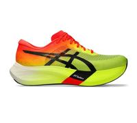 ASICS Unisex METASPEED Edge 3 Running Shoe, Safety Yellow/Black, 13 Wide Women/11.5 Men