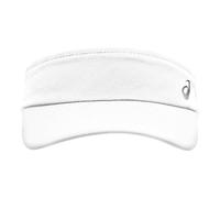 asics Unisex-Adult Performance Visor, Brilliant White, Talla Única