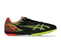 ASICS Unisex Adult Resurgence XC Track & Field Shoes, Black/Safety Yellow, 9 Women/7.5 Men