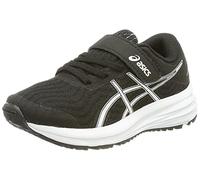 ASICS Unisex Kids Patriot 12 Ps Running Shoe, Black White, 10.5 UK Child