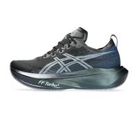 ASICS Unisex MEGABLAST Running Shoes, Black/White, 11.5 Women/10 Men
