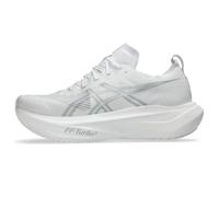 ASICS Unisex MEGABLAST Running Shoes, White/Piedmont Grey, 9.5 Women/8 Men