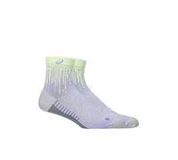 Asics Unisex Performance Run Quarter Socks, Multi, Size S, Men Print