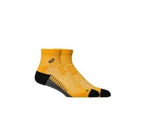 Asics Unisex Running Quarter Socks, Orange, Size S, Women Orange