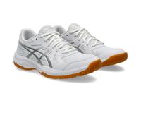 Asics Upcourt 6 Women's Indoor Court Shoes | UK 9 in White/Pure Silver