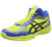 Asics Men's Volley Elite Ff Mt Volleyball Shoes, Green (Energy Green/Directoire Blue/Black 7743), 10.5 UK