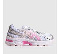 ASICS White & Pink GEL-1130 Girls Junior Trainers UK 2 (EU 35)