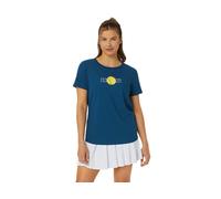 ASICS WOMEN CLASSIC GRAPHIC TEE Mako Blue S