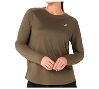 Asics - Women's Core L/S Top - Running shirt size M, brown