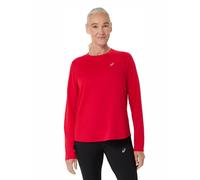Asics Women's Core Long Sleeve Top, Red, Size Xs, Women Red