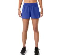 ASICS Womens Core Running Split Shorts Blue (Sizes S - XL)