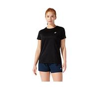 Asics Women's Core SS Running Top - Black black 10 (S)