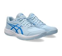 ASICS Women's Court Slide 4 Sneaker, Light Blue/Blue Coast, 5 UK