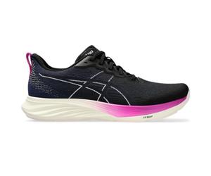 ASICS Women's DYNABLAST 4 Running Shoes, Black/Blue Expanse, 11