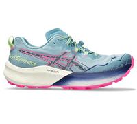 ASICS Women's FUJISPEED 2 Running Shoe, Gris Blue/Black, 10.5