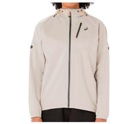 Asics - Women's Fujitrail Elite Waterproof Jacket - Running jacket size XS, grey