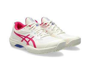 ASICS Womens Game Ff Sneaker, Cream Bright Rose, 7.5 UK