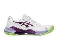 ASICS Women's Gel-Challenger 14 Padel Sneaker, White/DEEP Mauve, 7.5 UK