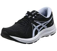 ASICS Women's Gel-Contend 7 Running Shoes, 11W, Black/Lilac Opal