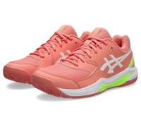 ASICS Womens Gel-Dedicate 8 Padel Sneaker, Guava White, 4 UK