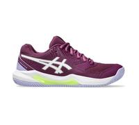 Asics Women's Gel-Dedicate 8 Padel Sneaker, Deep Mauve White, 5.5 UK