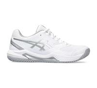 ASICS Women's Gel-Dedicate 8 Padel Sneaker, White/Pure Silver, 6 UK