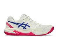 Asics Women's Gel-Dedicate 8 Tennis Shoes, Cream/Dark Cobalt, 5.5 UK