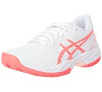 ASICS Women's Gel-Game 9 Clay/OC Sneaker, White/Sun Coral, 6 UK