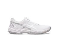 ASICS Women's Gel-Game 9 Padel Sneaker, White/Pure Silver, 4 UK