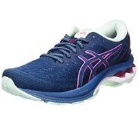 ASICS Women's Gel-kayano 27 Running Shoe, Mako Blue Hot Pink, 3.5 UK