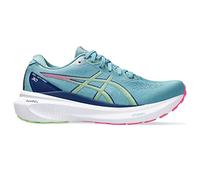 ASICS Women's Gel-Kayano 30 Running Shoes, Gris Blue/Lime Green, 7.5 UK