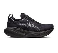 ASICS Women's Gel-Nimbus 25 Running, Black/Graphite Grey, 8 UK