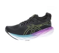 Asics Gel Nimbus 25 Womens Running Shoes Black Cushioned Comfort Sports Trainers