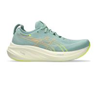 ASICS Women's Gel-Nimbus 26 Running Shoe, Light Celadon/Safety Yellow, 7 UK