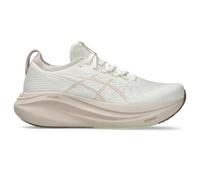 ASICS Women's Gel-Nimbus 27 Sneaker, Cream/Mineral Beige, 8 UK