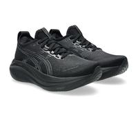 ASICS Womens Gel-Nimbus 27 Sneaker, Black Graphite Grey, 5 UK