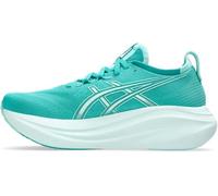 ASICS Women's Gel-Nimbus 27 Sneaker, Wave Teal/Illuminate Mint, 6 UK