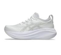 ASICS Women's Gel-Nimbus 27 Running Shoe, White/Glacier Grey, 8.5 UK