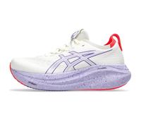 ASICS Women's Gel-Nimbus 27 Tokyo Sneaker, Cream/Edo Purple, 9 UK