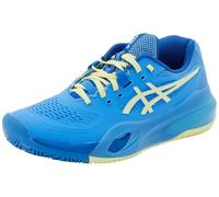 ASICS Women's Gel-Resolution X Clay Sneaker, Blue Coast/Huddle Yellow, 8.5 UK