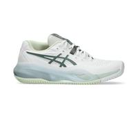 ASICS Women's Gel-Resolution X Clay Sneaker, White Monument Blue, 5.5 UK