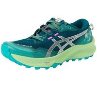 ASICS Women's Gel-Trabuco 12 Sneaker, Rich Teal/Pure Silver, 3.5 UK