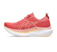 ASICS Women's GLIDERIDE MAX Running Shoe, Dark Pink Clay/Orange Glow, 9 Wide