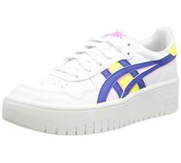 ASICS Women's Japan S Pf Gymnastics Shoes, White/ASICS Blue*4 UK