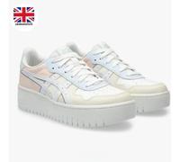 Asics Women's JAPAN S PF Trainers Size 6.5 White Pearl Pink Platform Brand New