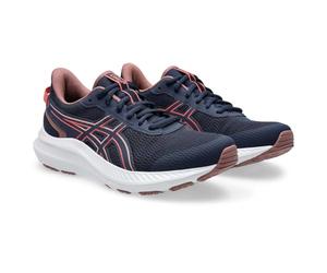 ASICS Womens Jolt 5 Sneaker, Midnight Dark Pink Clay, 2.5 UK