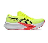 ASICS Women's Magic Speed 4 Sneaker, Safety Yellow/Black, 5.5 UK