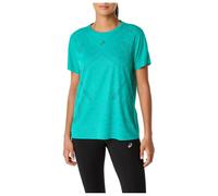ASICS Metarun Running Shirt Women - Turquoise, Size XL