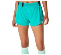 Asics - Women's Metarun Split Short - Running shorts size L, turquoise